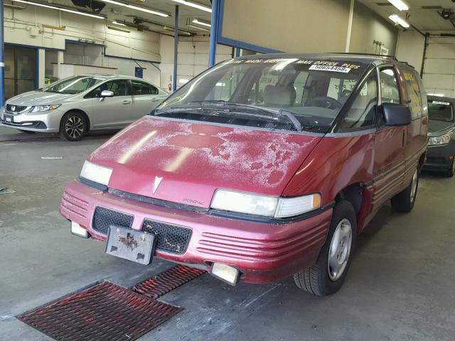 1GMDU06D6PT225415 - 1993 PONTIAC TRANS SPOR MAROON photo 2