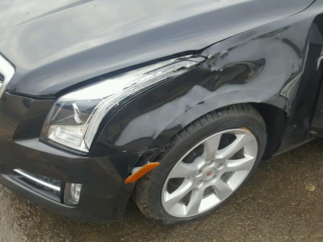 1G6AC5S34D0140481 - 2013 CADILLAC ATS PERFOR BLACK photo 9