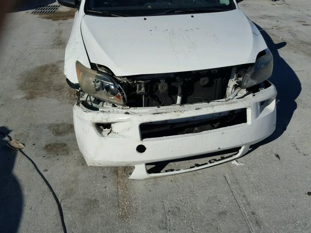 JTKDE177670200153 - 2007 TOYOTA SCION TC 白色 照片 9