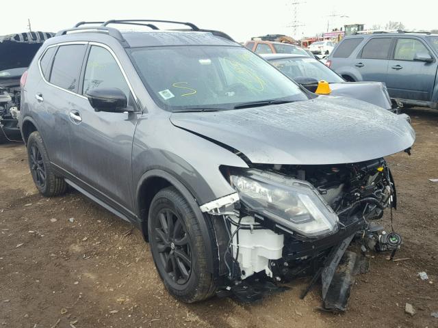 5N1AT2MV5JC721620 - 2018 NISSAN ROGUE SV GRAY photo 1