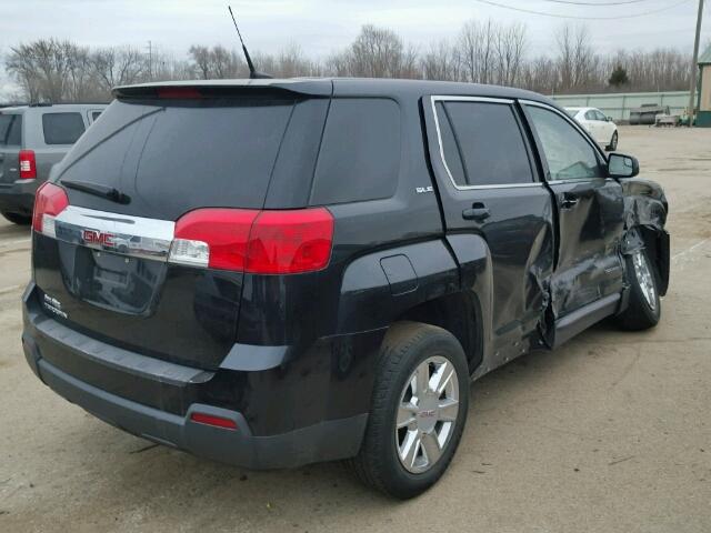 2GKALMEK1D6111901 - 2013 GMC TERRAIN SL BLACK photo 4