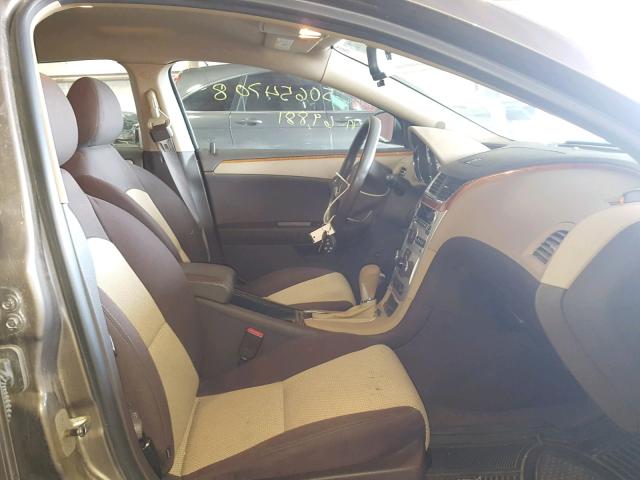 1G1ZC5E15BF252509 - 2011 CHEVROLET MALIBU 1LT GOLD photo 5