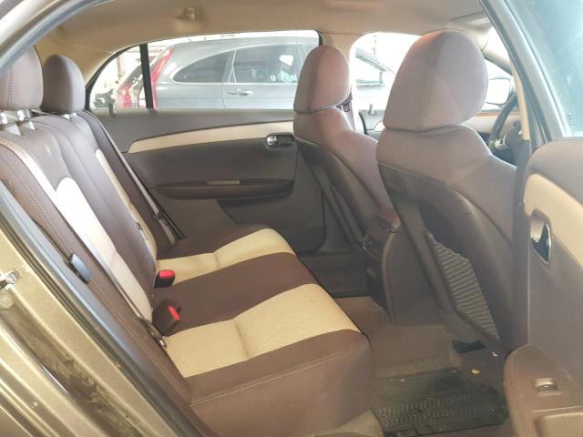 1G1ZC5E15BF252509 - 2011 CHEVROLET MALIBU 1LT GOLD photo 6