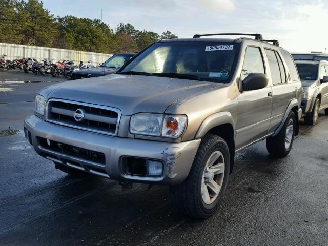 JN8DR09Y13W834767 - 2003 NISSAN PATHFINDER SILVER photo 2