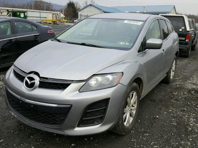 JM3ER4WL7A0303791 - 2010 MAZDA CX-7 GRAY photo 2