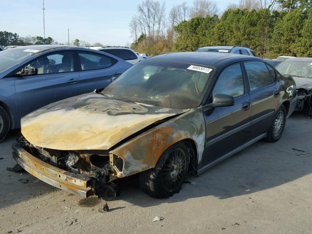 2G1WF55K3Y9113046 - 2000 CHEVROLET IMPALA 黑色 照片 2