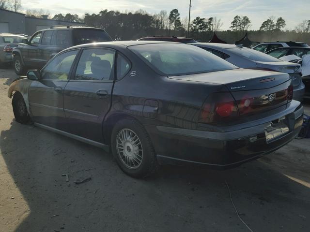 2G1WF55K3Y9113046 - 2000 CHEVROLET IMPALA 黑色 照片 3