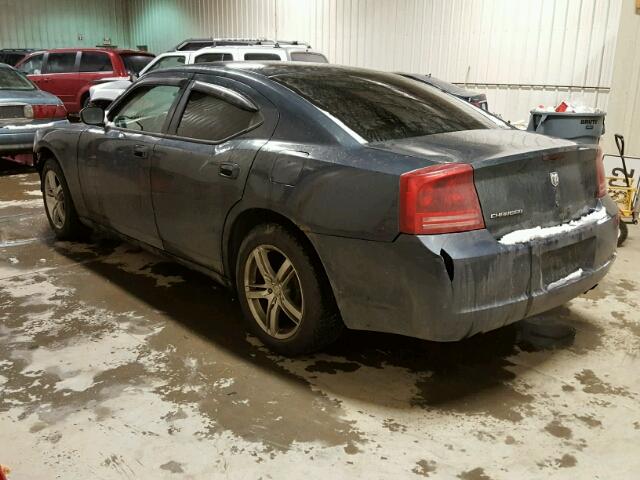 2B3KA43G27H814115 - 2007 DODGE CHARGER SE GRAY photo 3