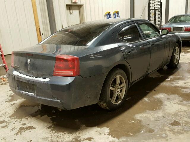 2B3KA43G27H814115 - 2007 DODGE CHARGER SE GRAY photo 4