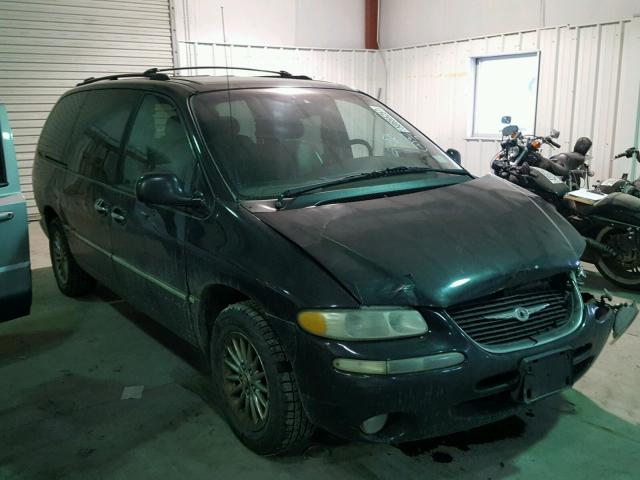 1C4GP64L5YB564681 - 2000 CHRYSLER TOWN & COU Mavi foto 1