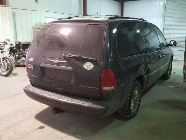 1C4GP64L5YB564681 - 2000 CHRYSLER TOWN & COU Mavi foto 4