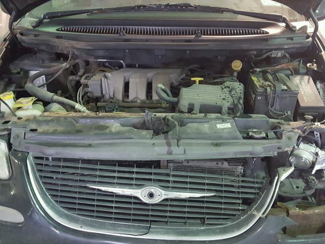 1C4GP64L5YB564681 - 2000 CHRYSLER TOWN & COU Mavi foto 7