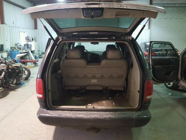 1C4GP64L5YB564681 - 2000 CHRYSLER TOWN & COU Mavi foto 9