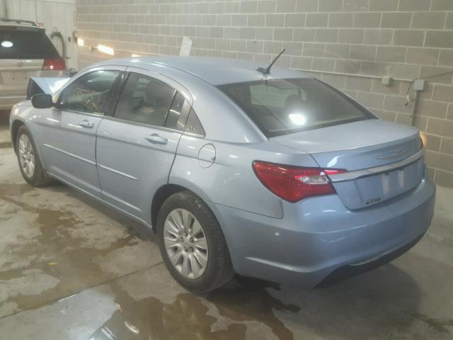 1C3CCBAB5DN568614 - 2013 CHRYSLER 200 LX SILVER photo 3