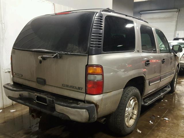 1GNEK13V12J227585 - 2002 CHEVROLET TAHOE K150 GRAY photo 4