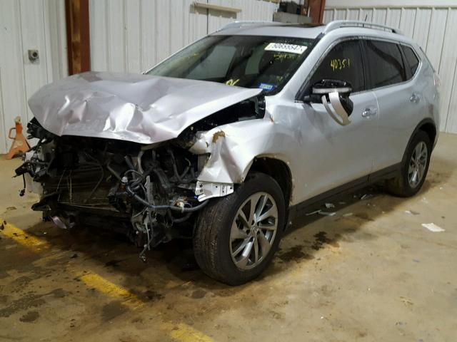 5N1AT2MT9FC905934 - 2015 NISSAN ROGUE S SILVER photo 2