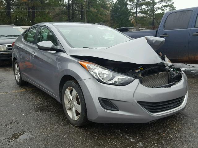 KMHDH4AE0BU113630 - 2011 HYUNDAI ELANTRA GL SILVER photo 1