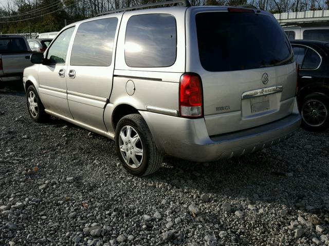 5GADV23L85D276657 - 2005 BUICK TERRAZA CX SILVER photo 3