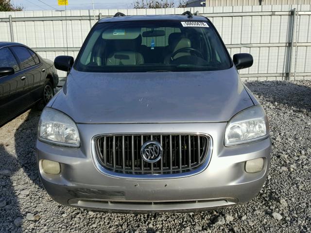 5GADV23L85D276657 - 2005 BUICK TERRAZA CX SILVER photo 9