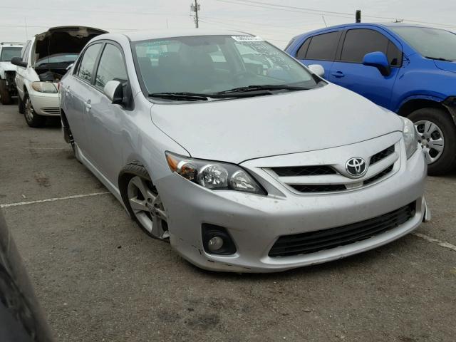 2T1BU4EE3CC774052 - 2012 TOYOTA COROLLA BA SILVER photo 1