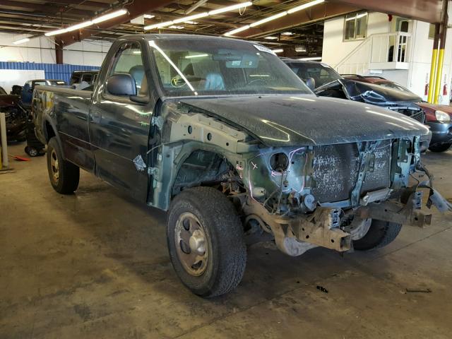 1FTZF18261NA99235 - 2001 FORD F150 GREEN photo 1