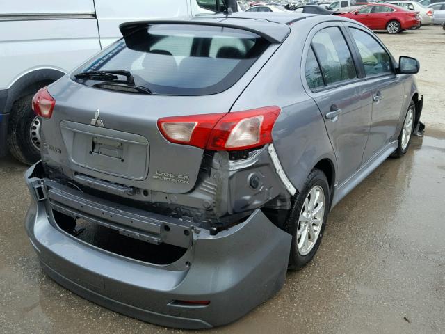 JA32X2HU0CU015164 - 2012 MITSUBISHI LANCER ES/ GRAY photo 4