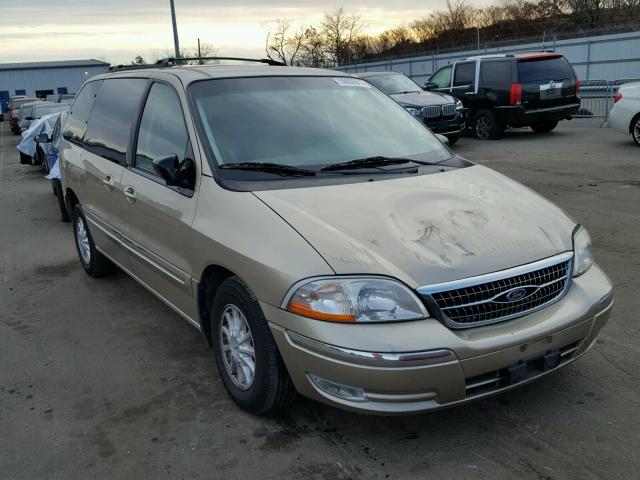 2FMZA5249YBD01163 - 2000 FORD WINDSTAR S GOLD photo 1