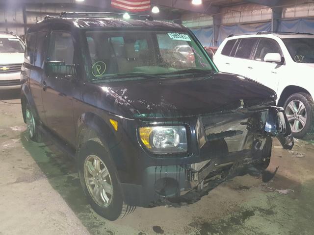 5J6YH28798L003265 - 2008 HONDA ELEMENT EX BLACK photo 1