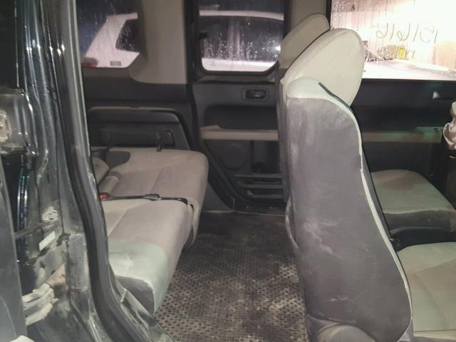 5J6YH28798L003265 - 2008 HONDA ELEMENT EX BLACK photo 6