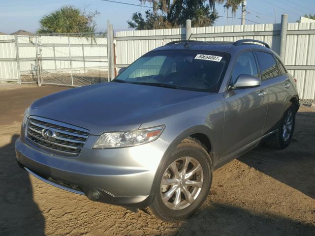 JNRAS08U57X103261 - 2007 INFINITI FX35 GRAY photo 2