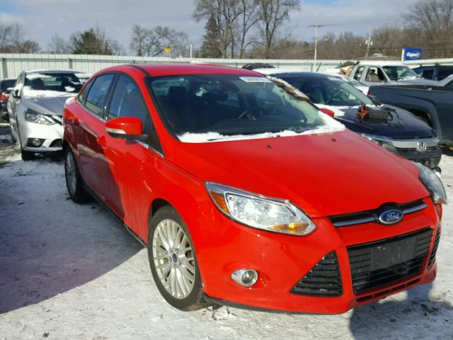 1FAHP3H28CL426078 - 2012 FORD FOCUS SEL RED photo 1