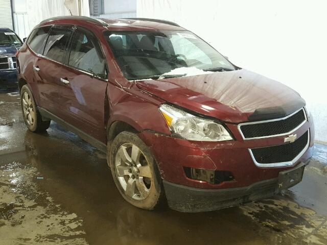 1GNKVGED4BJ110858 - 2011 CHEVROLET TRAVERSE L RED photo 1