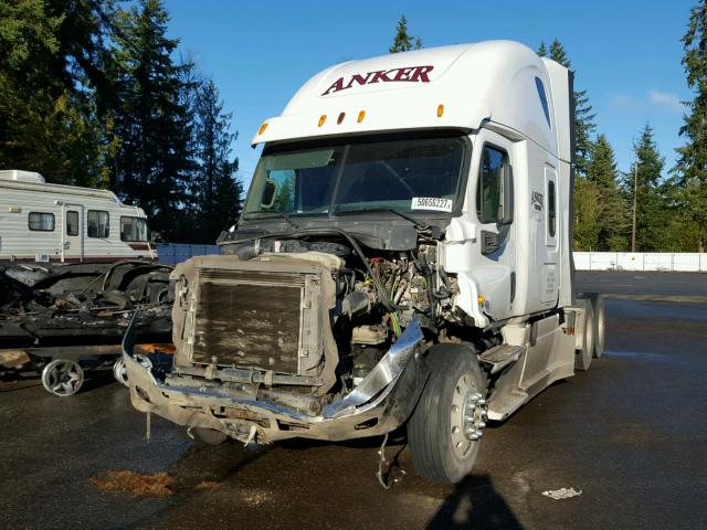 3AKJGHDV3ESFS5693 - 2014 FREIGHTLINER CASCADIA 1 WHITE photo 2