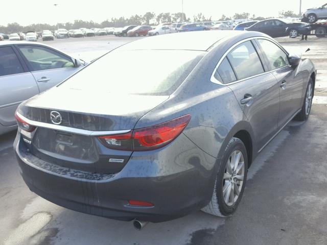 JM1GJ1U6XF1175665 - 2015 MAZDA 6 SPORT GRAY photo 4