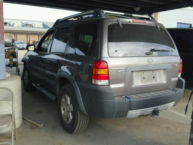 1FMYU93166KA11626 - 2006 FORD ESCAPE XLT GRAY photo 3