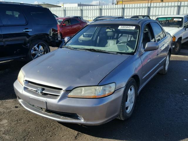 JHMCG5665YC027625 - 2000 HONDA ACCORD EX GRAY photo 2