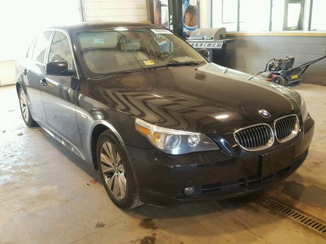 WBANB53517CP08784 - 2007 BMW 550 I BLACK photo 1