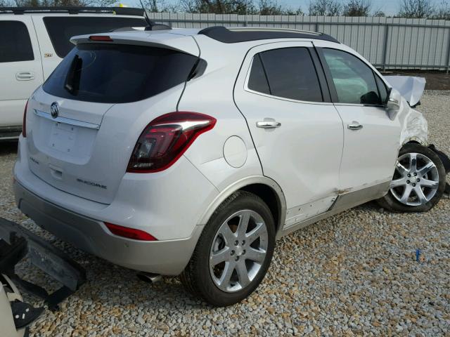 KL4CJDSB7JB521376 - 2018 BUICK ENCORE PRE WHITE photo 4