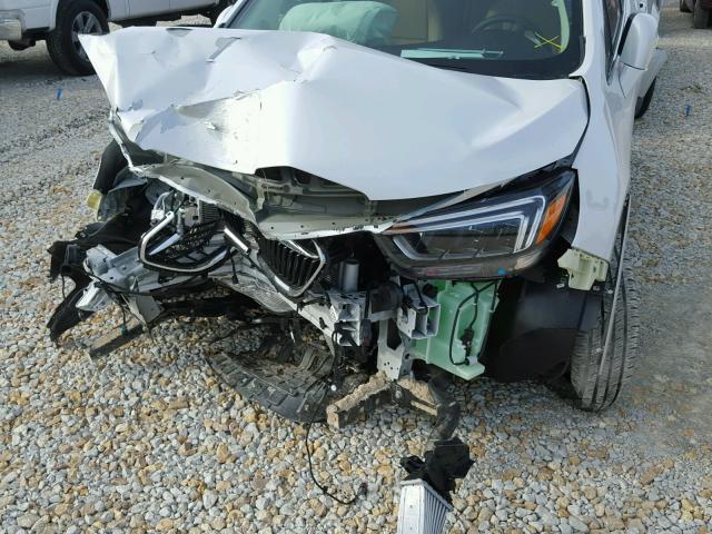 KL4CJDSB7JB521376 - 2018 BUICK ENCORE PRE WHITE photo 9