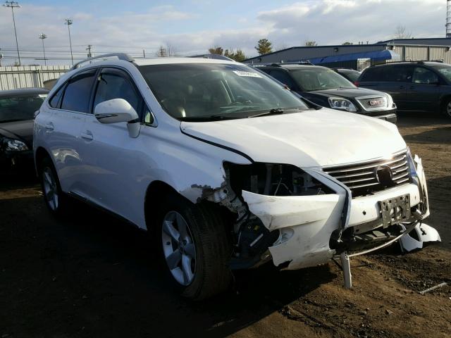 2T2BK1BA6DC198458 - 2013 LEXUS RX 350 WHITE photo 1