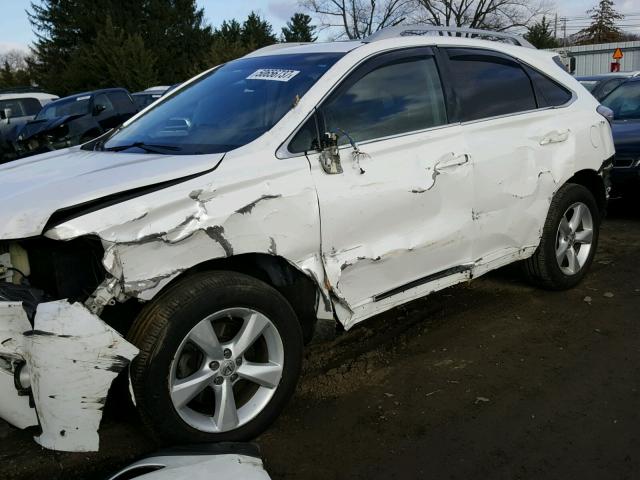 2T2BK1BA6DC198458 - 2013 LEXUS RX 350 WHITE photo 10