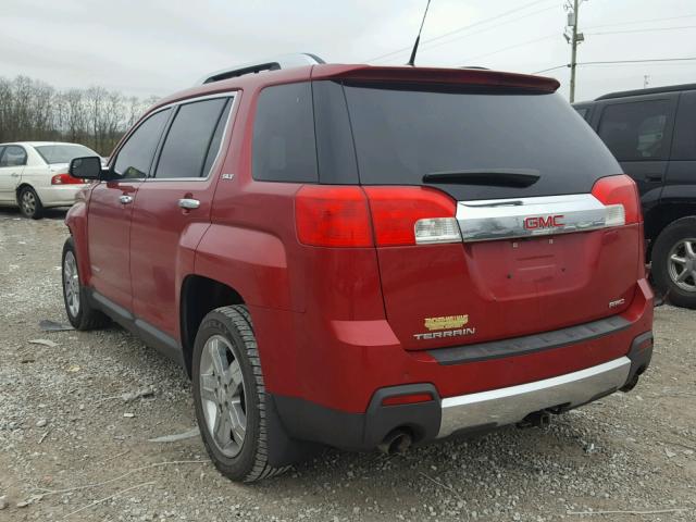 2GKFLXE35D6193163 - 2013 GMC TERRAIN SL RED photo 3