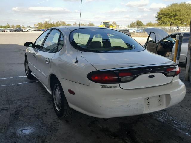 1FAFP53S1XA316033 - 1999 FORD TAURUS SE WHITE photo 3