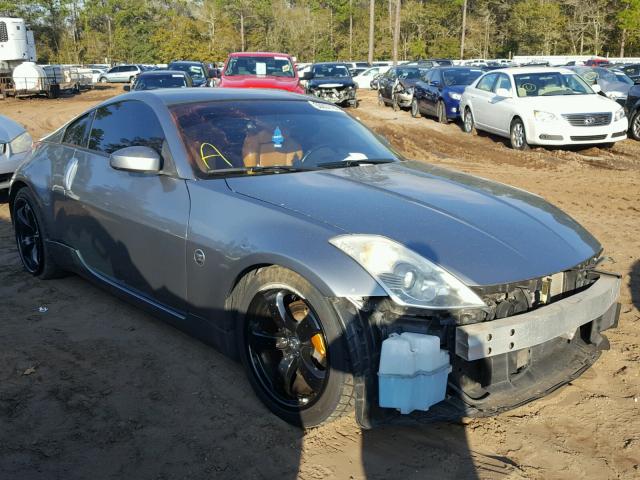 JN1AZ34D76M308859 - 2006 NISSAN 350Z COUPE GRAY photo 1