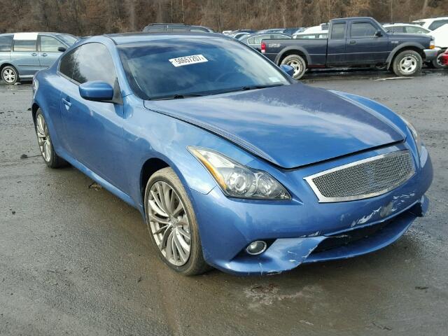 JN1CV6EL6CM471980 - 2012 INFINITI G37 BLUE photo 1