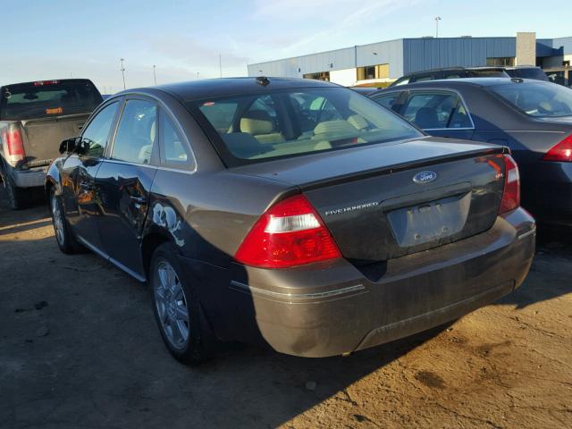 1FAHP24127G132942 - 2007 FORD FIVE HUNDR GRAY photo 3