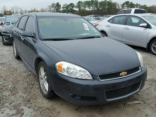 2G1WC5E3XD1233856 - 2013 CHEVROLET IMPALA LTZ GRAY photo 1