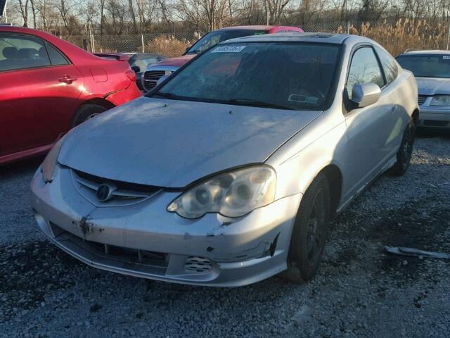 JH4DC54852C009363 - 2002 ACURA RSX SILVER photo 2