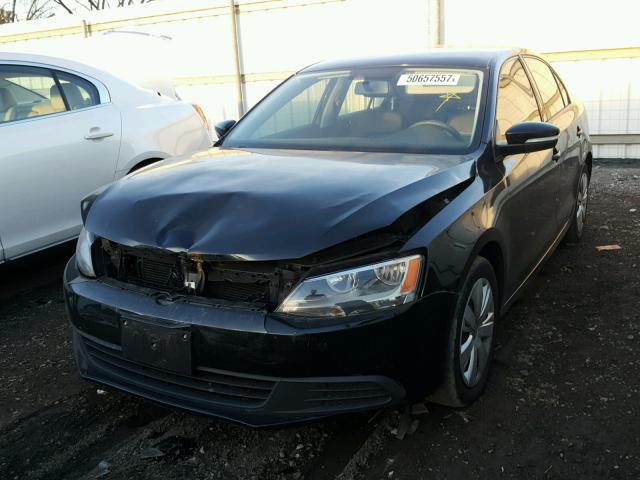 3VWDZ7AJ8BM355034 - 2011 VOLKSWAGEN JETTA SE CHARCOAL photo 2