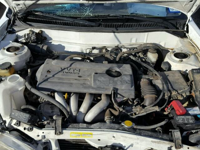 1NXBR12E42Z642578 - 2002 TOYOTA COROLLA CE WHITE photo 7